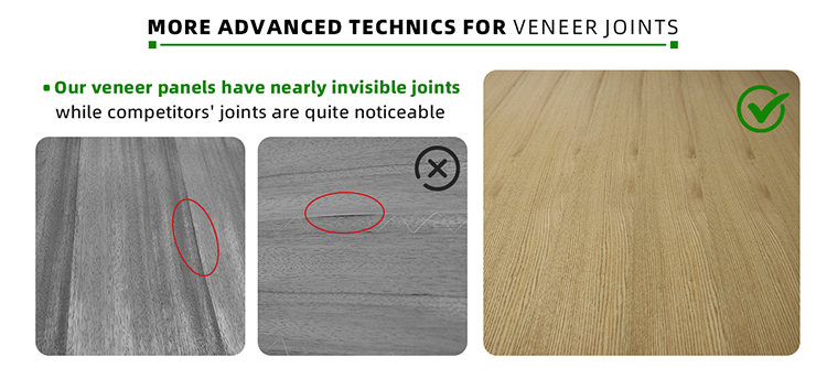 MORE ADVANCED TECHNICS FOR VENEER JOINTS