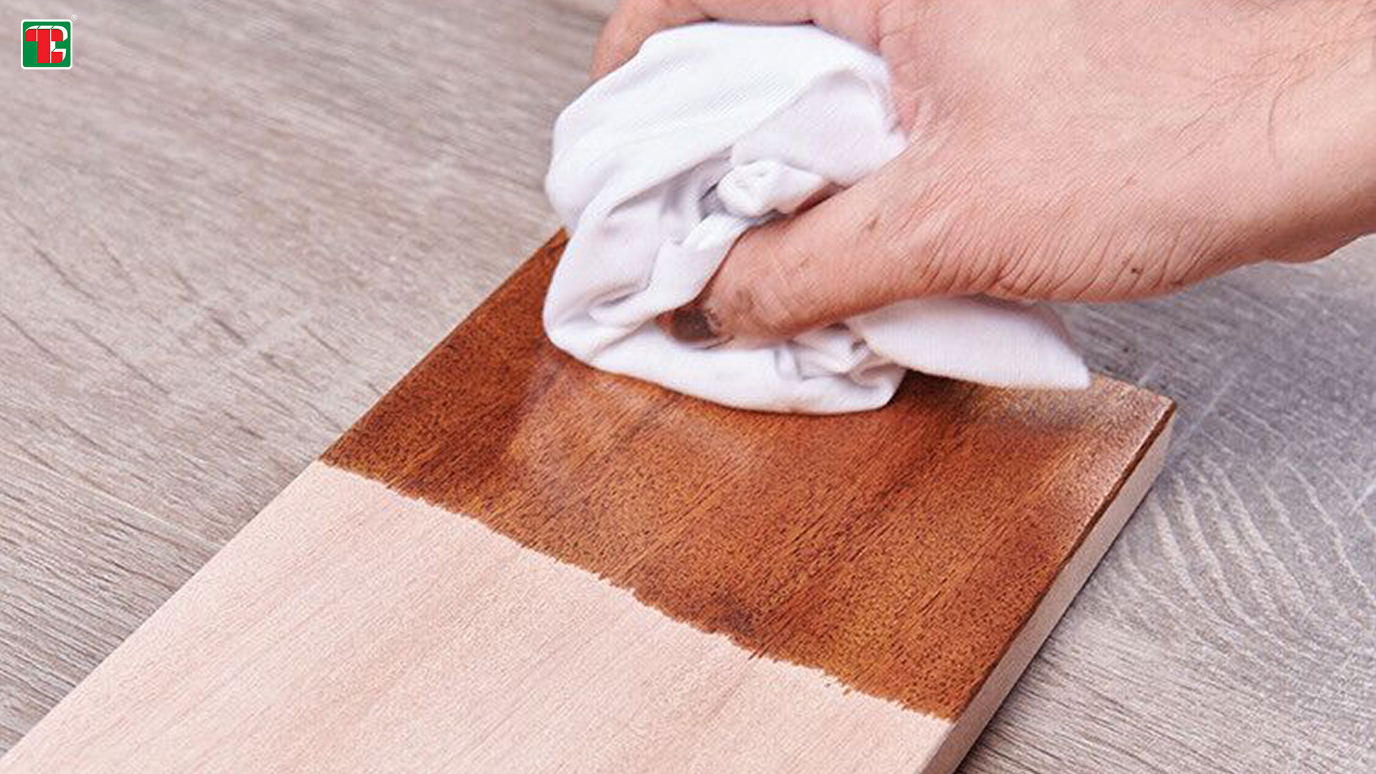 using wax oil to protect wood veneer panel o